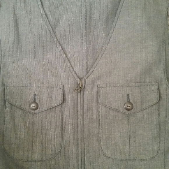 Liz Claiborne, Lizsport Petite zipper vest, 10P - Picture 4 of 7